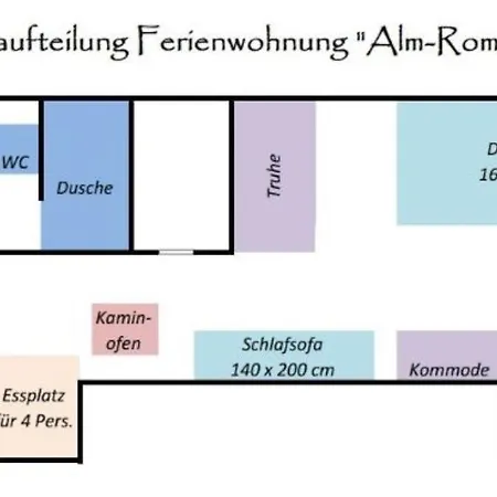 Fahrenbach-alm شقة *